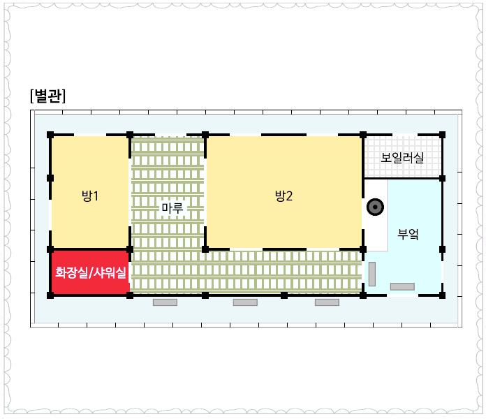 별관 평면도